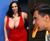 Brazzers – BBW Milly Marks Games, Orders Pizza, And Fucks